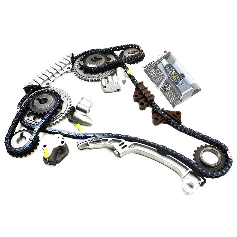 Engine Timing Chain Kit para sa 95-01 Nissan Maxima Infiniti I30 3.0L DOHC V6 VQ30DE