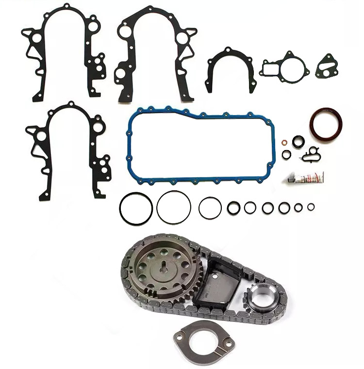 Para sa Timing Chain Kit W Cover Gasket Set 90-04 Chrysler Town Country Dodge 3.3L