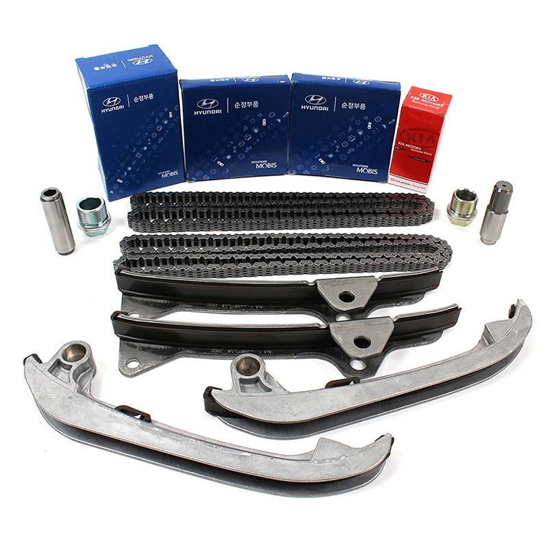 Ang GENUINE Engine Timing Chain Kit ay Kasya sa 09-12 Hyundai Equus Genesis Borrego 4.6L V8